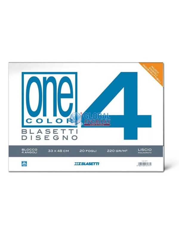 BLOCCO BL4 33x48 LISCIOSQUADRATO 220gr