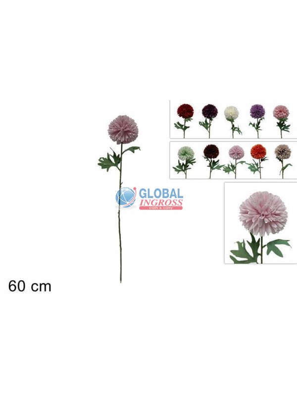 STELO FIORE PALLA DI NEVE 60cm