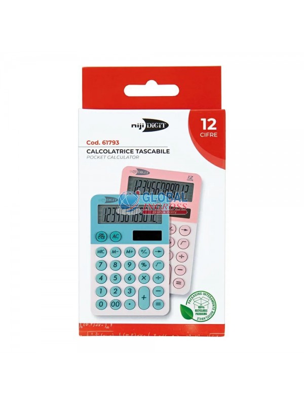 CALCOLATRICE 61793 12x7