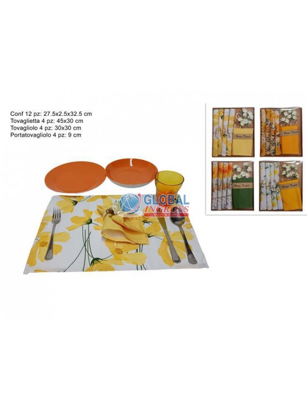 SET TAVOLA 12pz DEC.4