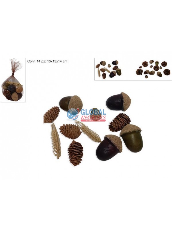 SACCHETTO GHIANDE 15pz