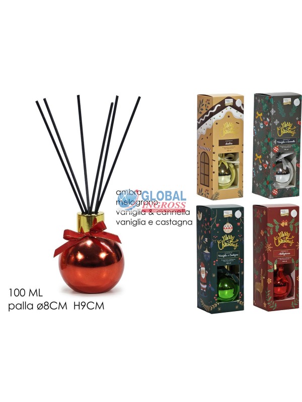 DIFFUSORE NATALE 100ml ASS.