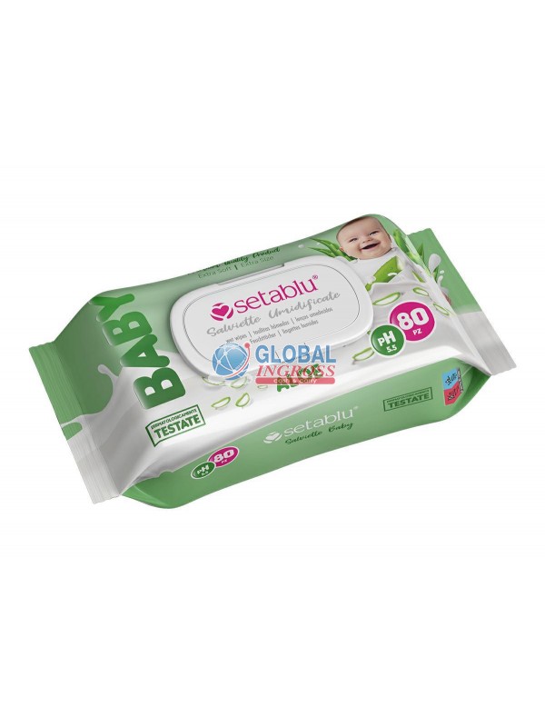 SALVIETTINE BABY ALOE 80pz