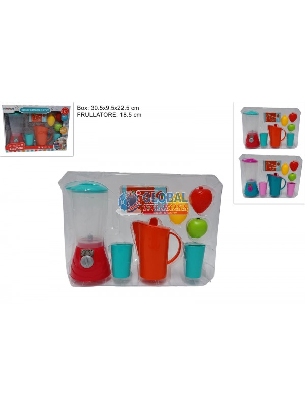 SET FRULLATORE C/FRUTTAE BICCHIERI