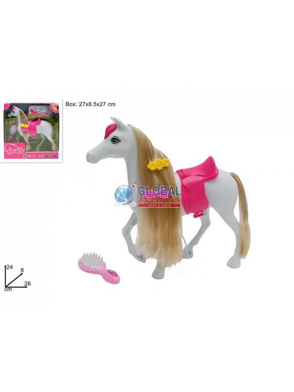CAVALLO BIANCO C/ACCESSORI