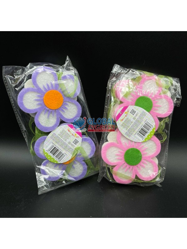GHIRLANDA FIORI FELTRO 180cm