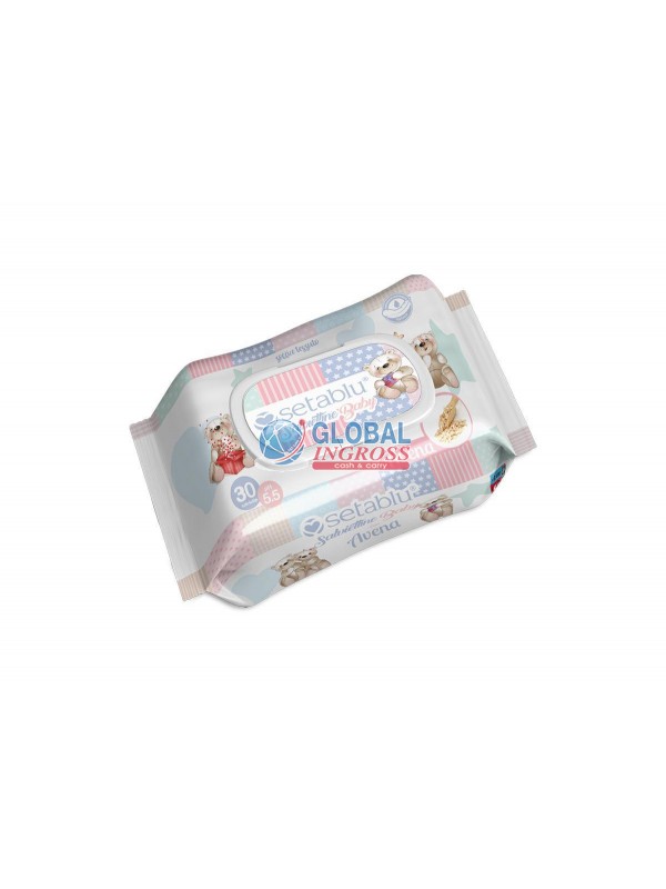 SALVIETTINE BABY AVENA 30pz POP UP