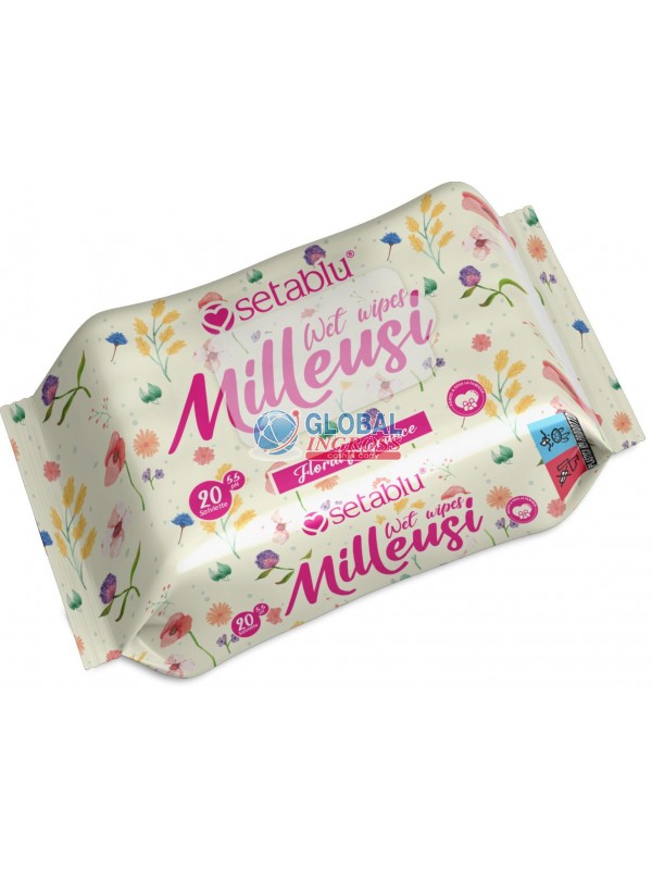 SALVIETTINE TRAVEL MILLEUSI 20pz