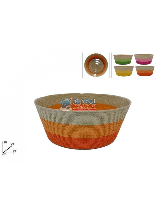 PORTAVASO PAGLIA TONDO 24cm