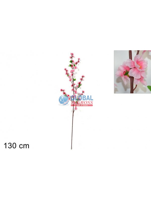 RAMO FIORI PESCO 5 RAMI122cm