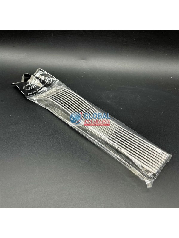 COLTELLI METALLIZZATI PLASTICA 10PZ