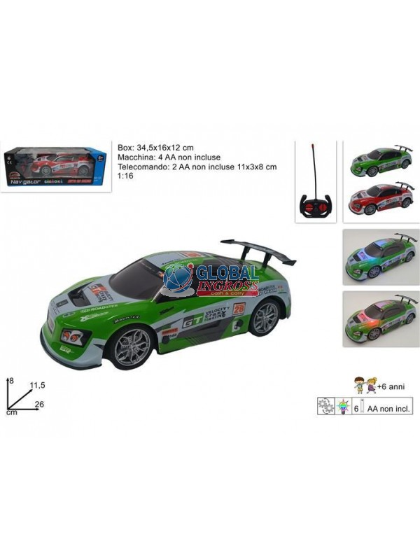 MACCHINA R/C DA CORSA