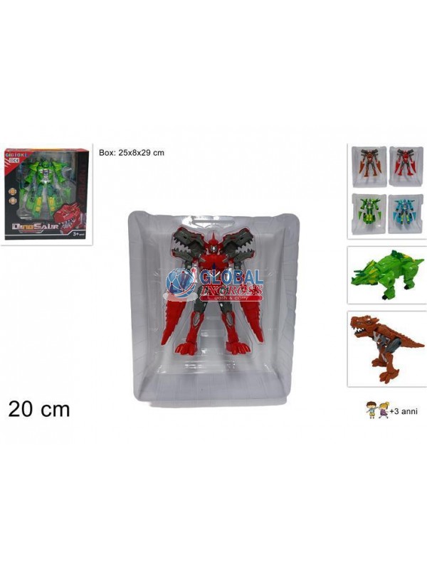 ROBOT DINOSAURI TRASFORMABILI