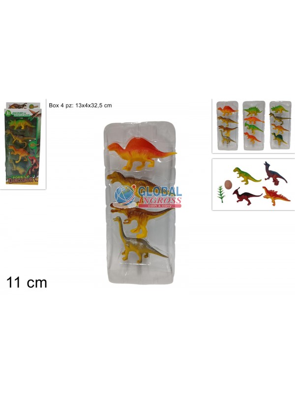 DINOSAURI 4pz IN BOX