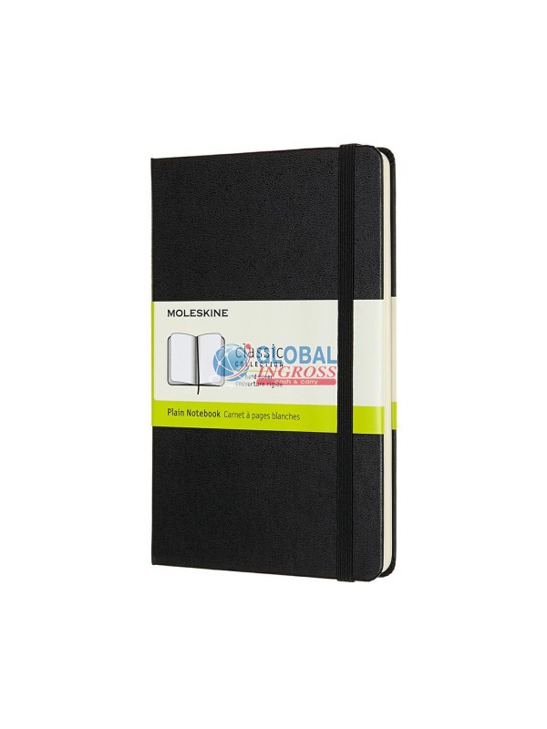 MOLESKINE M NERO PAG.BIANCHE 11,5x17,5 COP.RIGIDA