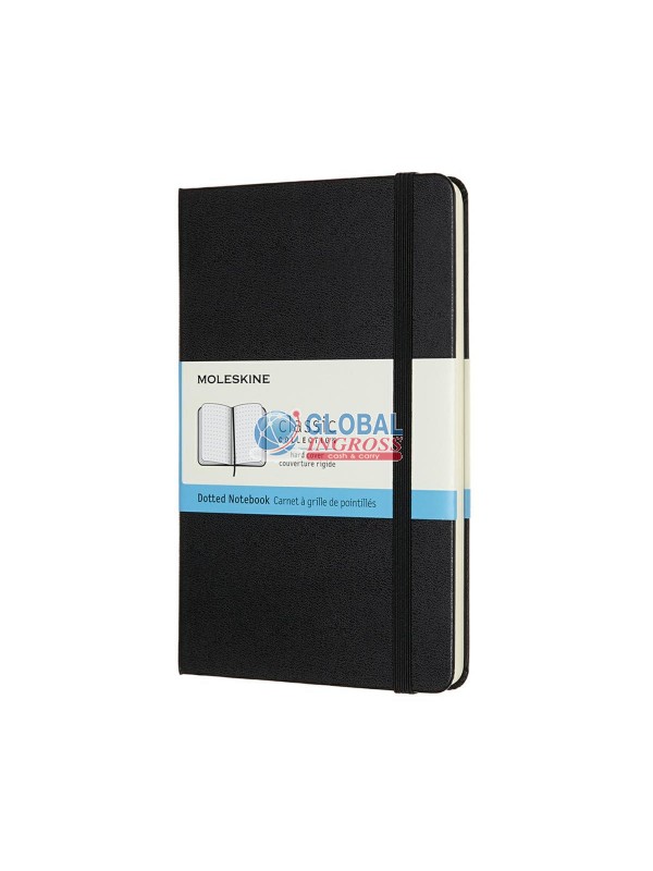 MOLESKINE M NERO PUNTINATO 11,5x17,5 COP.RIGIDA
