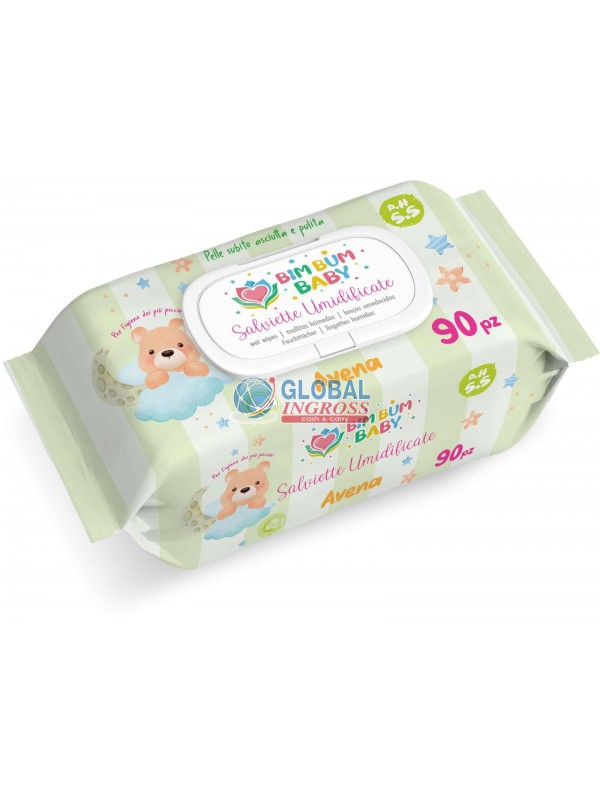 SALVIETTINE BABY AVENA 90pz