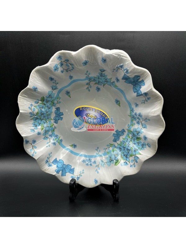 PIATTI DOLCI MOMENTI AZZURRO 10pz FONDI