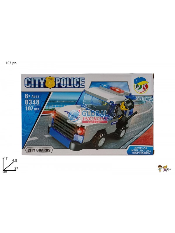 COSTRUZIONI FUORISTRADAPOLIZIA 107pz
