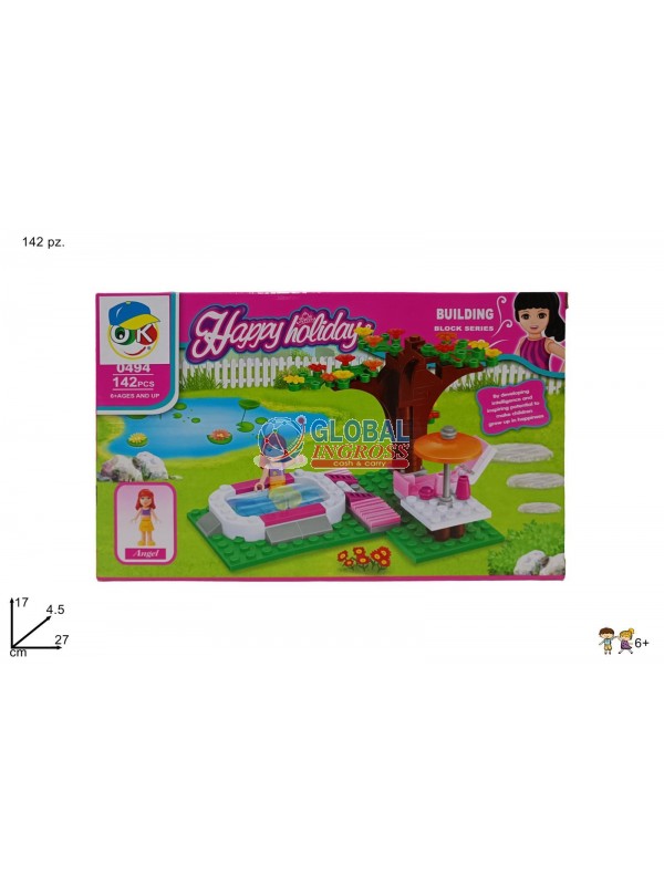 COSTRUZIONI PISCINA BIMBA 142pz