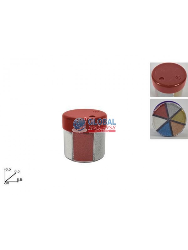 GLITTER DISPENSER 6 COLORI