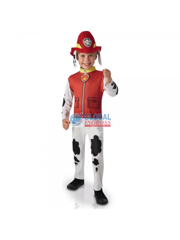 COSTUME PAW PATROL MARSHALL tg.S 3-4anni