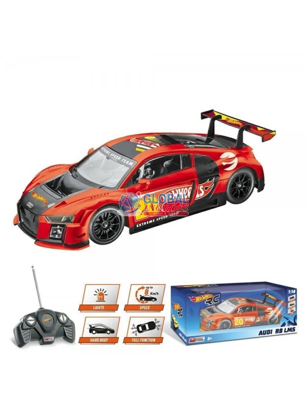 R/C 1:14 HOT WHEELS AUDI R8 LMS