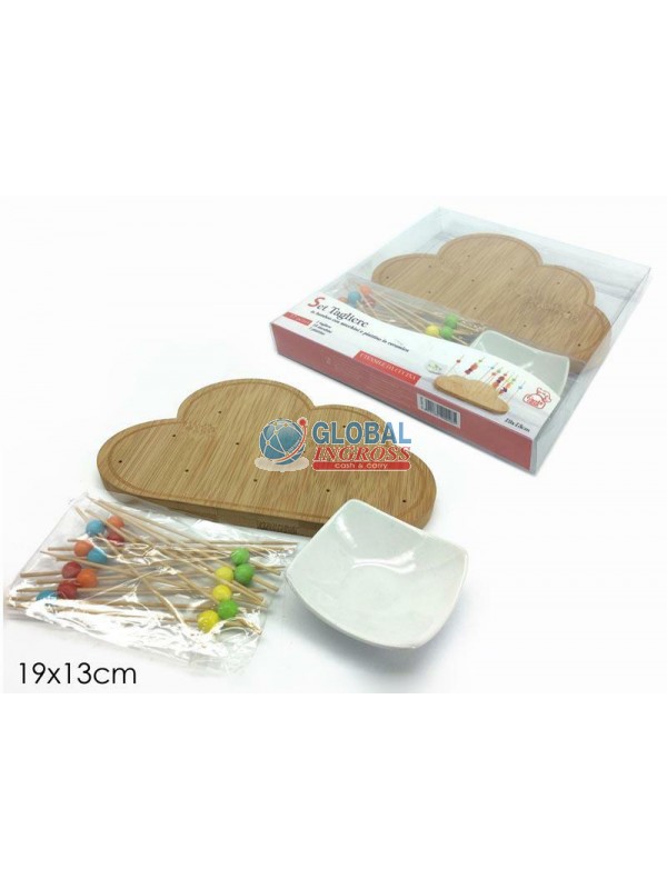 TAGLIERE NUVOLA C/ACCESSORI