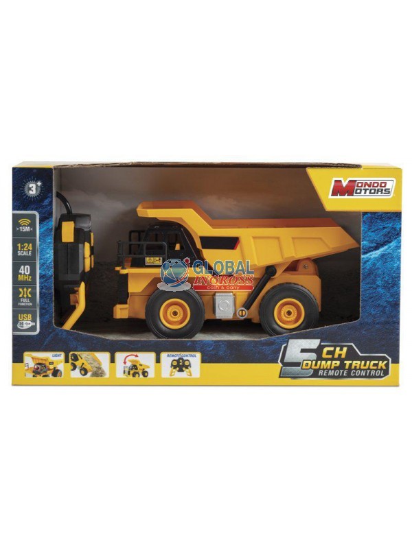 R/C 1:24 CONSTRUCTION DUMP TRUCK