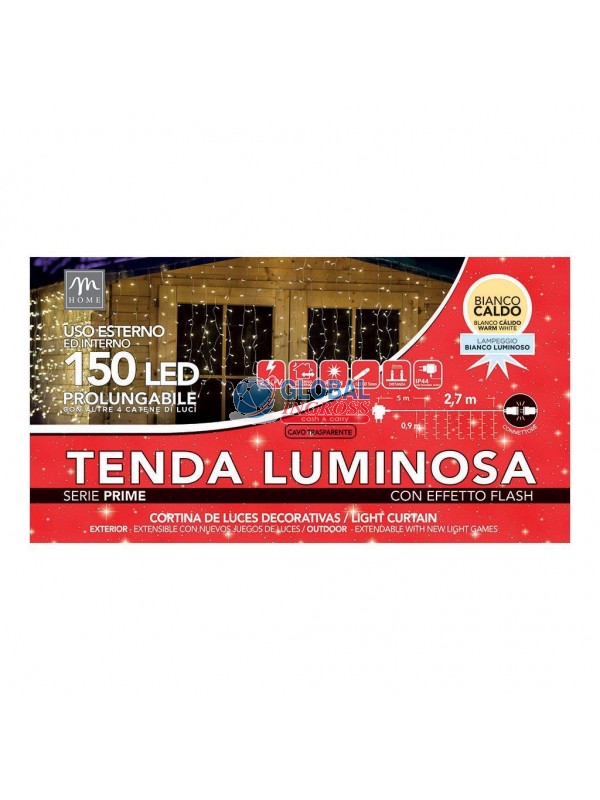 TENDA 150 FLASHLED BIANCO CALDO X ESTERNO