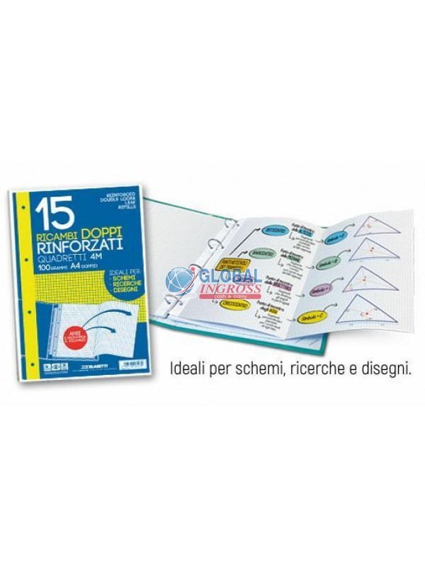 RICAMBI A3 5mm PIEGATI