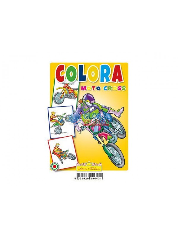 LIBRO COLORA MOTOCROSS.