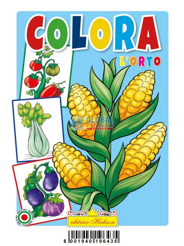 LIBRO COLORA L'ORTO.