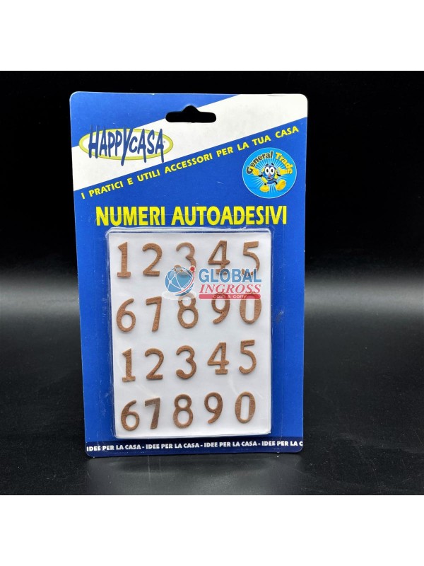 SET ADESIVI NUMERATI