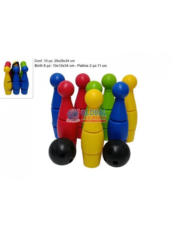 BIRILLI 8pz C/2 PALLINE