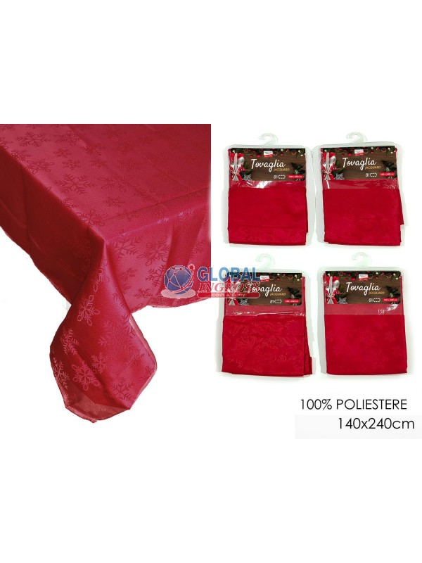 TOVAGLIA ROSSA AGRIFOGLIO 140x240