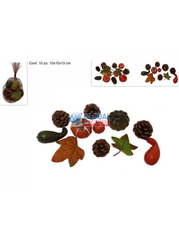 SACCHETTO PIGNE E ZUCCHE ASS.