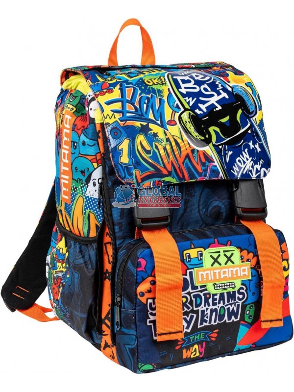 ZAINO MITAMA SKATE DREAM ESTENSIBILE 4zip