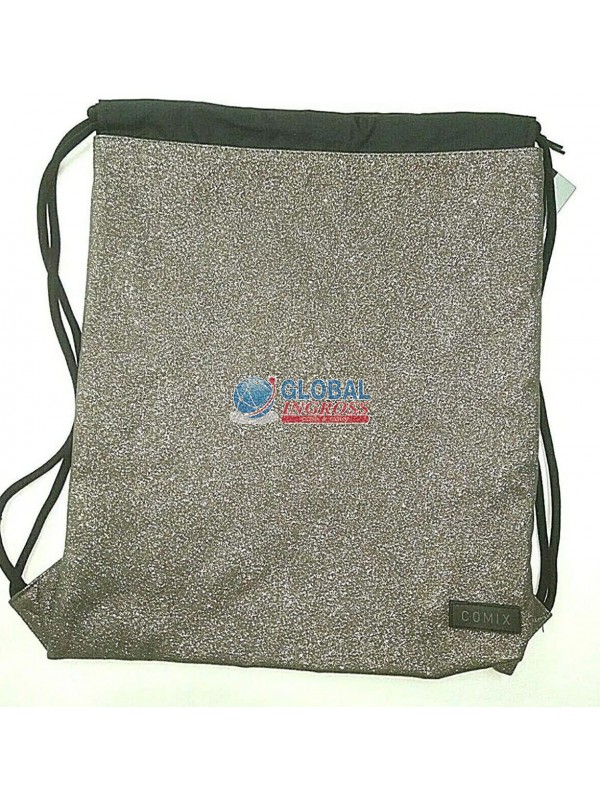 SACCA COMIX GLITTER COPPER C/ZIP