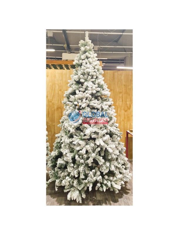 ALBERO LA THUILE INNEVATO 180cm 648 RAMI D.105