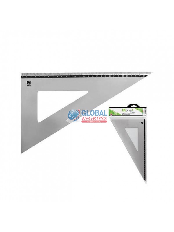 SQUADRA ALLUMINIO 30cm 60'