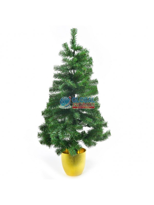 ALBERO 90cm C/VASO ORO