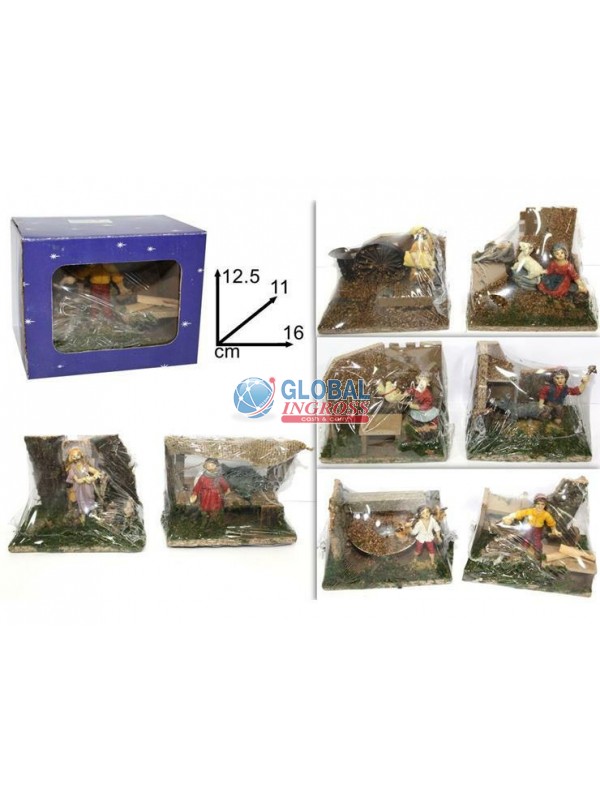MINI SCENARI PRESEPE