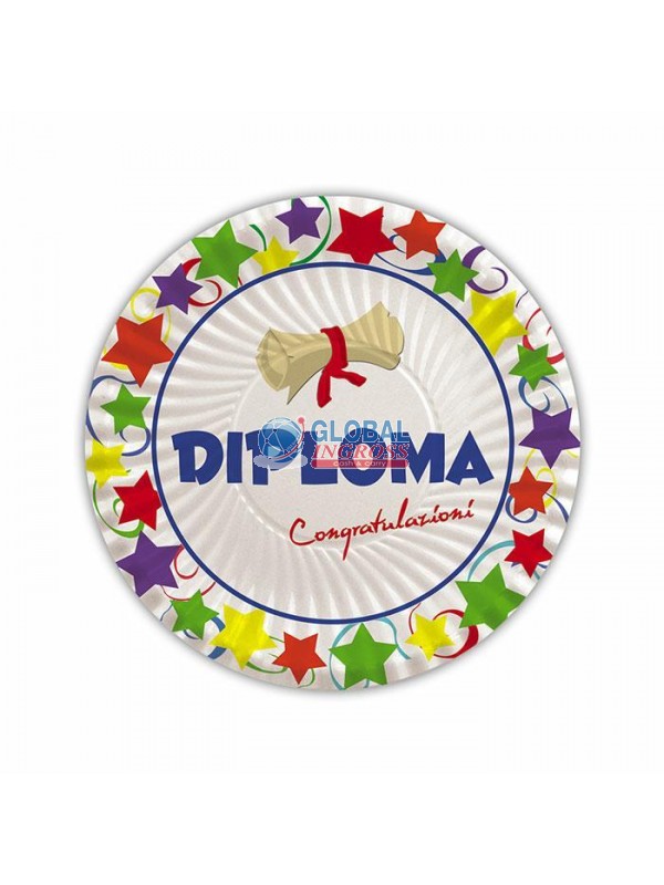 PIATTI DIPLOMA 18cm 10pz