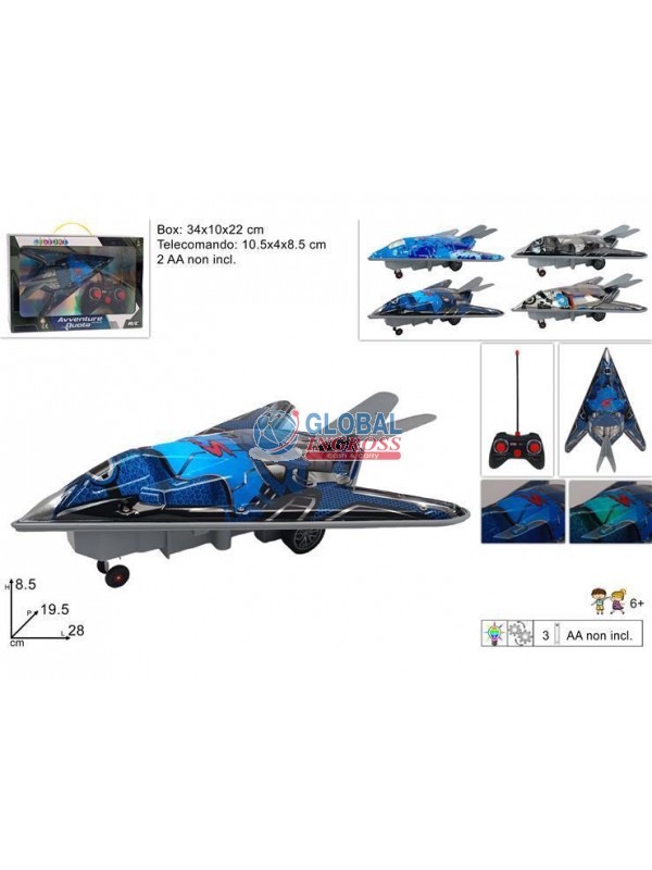 AEREO RADIO CONTROLL CON LUCI