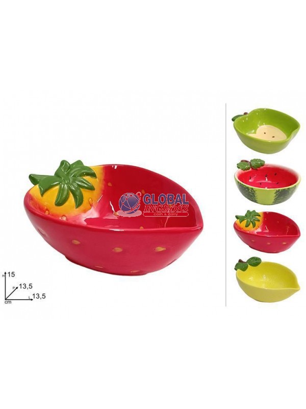 CIOTOLA DECORATIVA FRUTTA ASS.