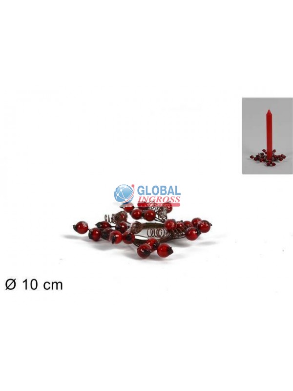 GIROCANDELA BACCHE ROSSE