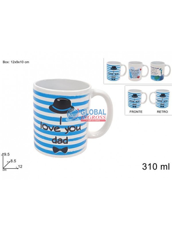 TAZZA PAPA' 310ml ASS. IN BOX