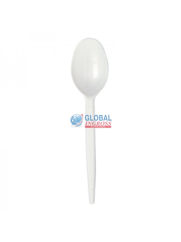 CUCCHIAI BIOPLASTICA BIANCHI 15pz
