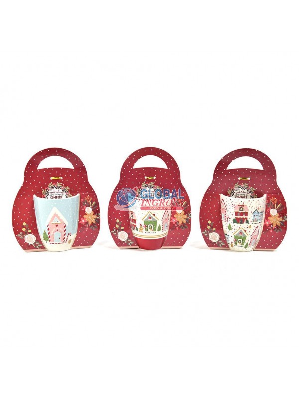 TAZZA NATALE 340ml CONFEZIONE REGALO